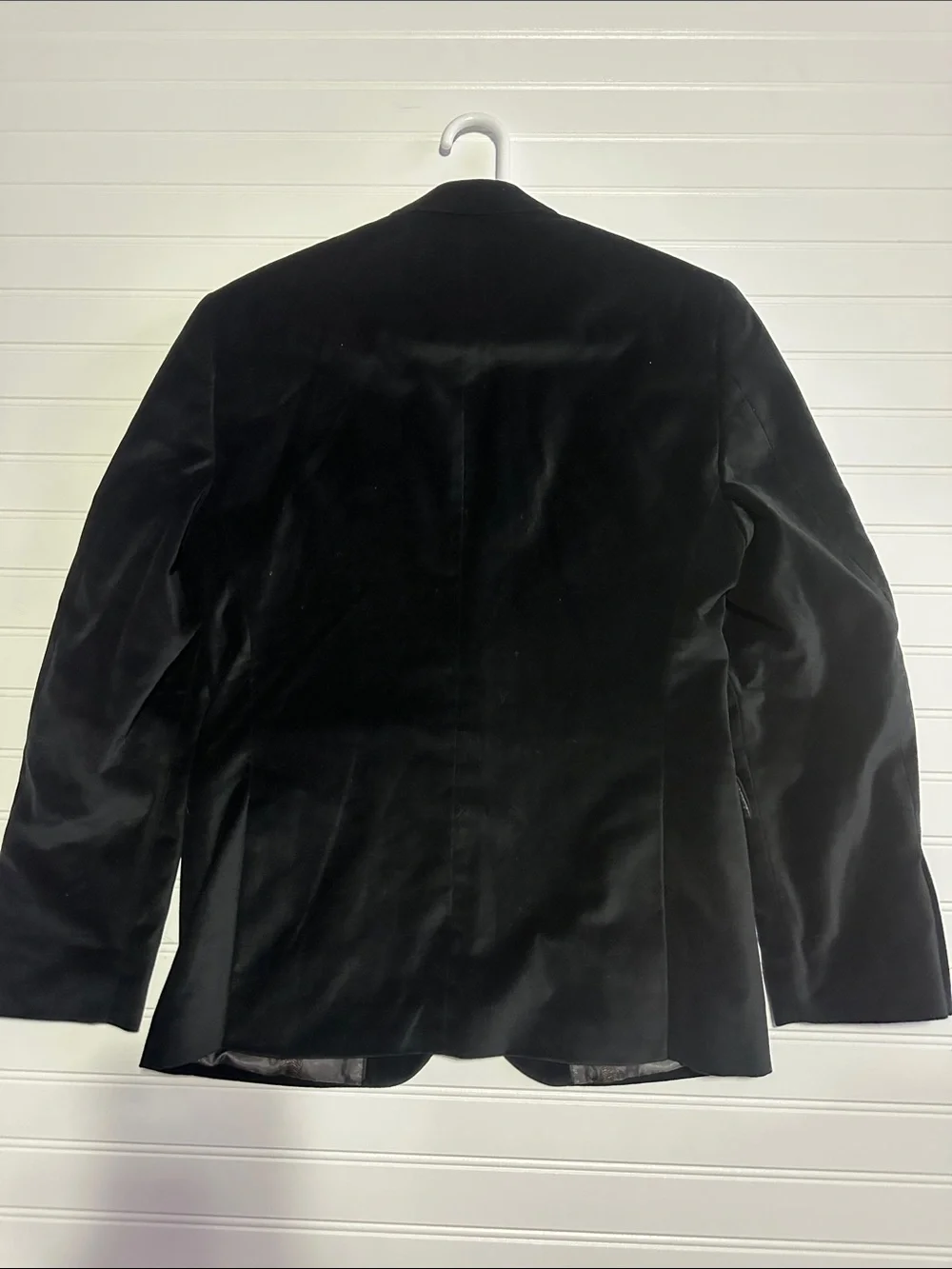 Bar III Slim Fit Black Velvet Blazer Sport Coat Men’s 36S Macy’s